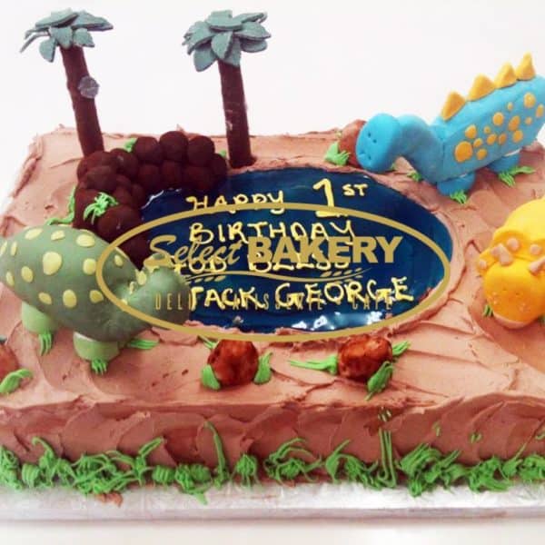 Birthday Cake - Dino