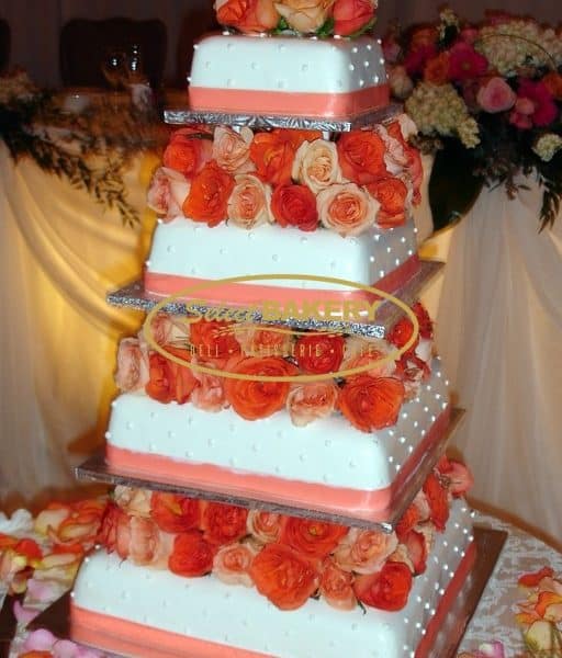 Wedding Cake Roses - Select Bakery