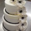 Wedding Cake - White Flower