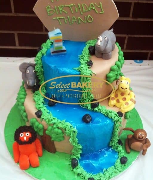 Birthday Cake - Jungle