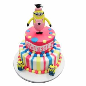 Minion Birthday Cake 498