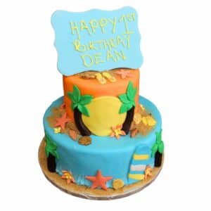 Caribbean Birthday Cake 545