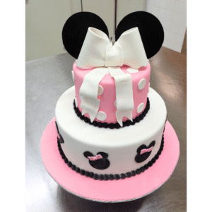 Minnie Mouse Cake 2 Tier 445