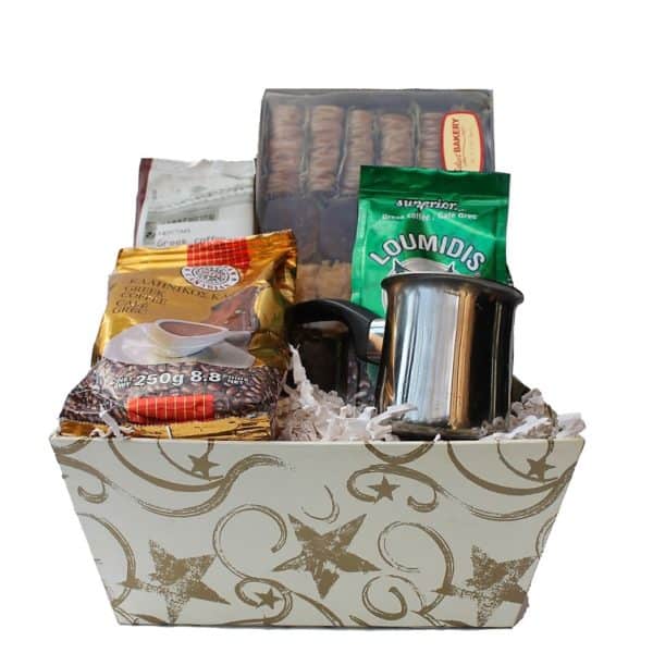Select Bakery Gift Basket Coffee and Baklava