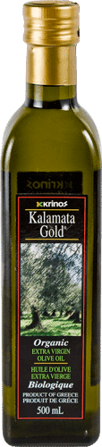 Krinos Kalamata Gold Organic Extra Virgin Olive Oil – 500 ml