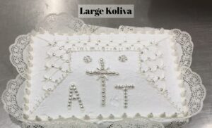 Koliva Large Plate for 100 people