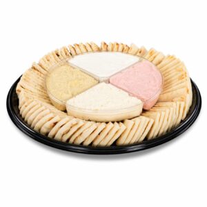 Dip Platter – with Pita – serves approx. 10 people