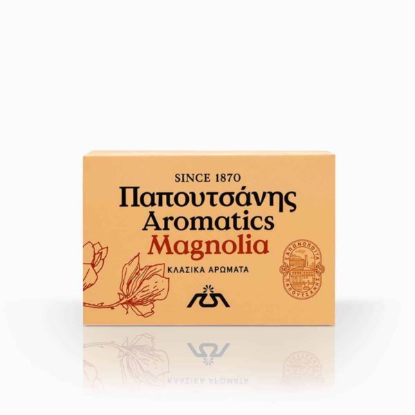 PAPOUTSANIS Aromatics Magnolia Soap Bar  125g
